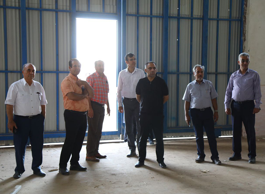 بازدید رئیس اتاق بازرگانی قزوین ومدیران حوزه کشاورزی بخش خصوصی از پایانه صادراتی ولی آباد بوئین زهرا تصویر شماره-03
