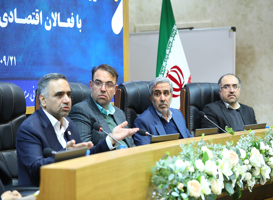 بیان صریح دغدغه های فعالان اقتصادی استان دردیداربادکترشیخ،معاون صنایع عمومی وزارت صنعت، معدن وتجارت کشور