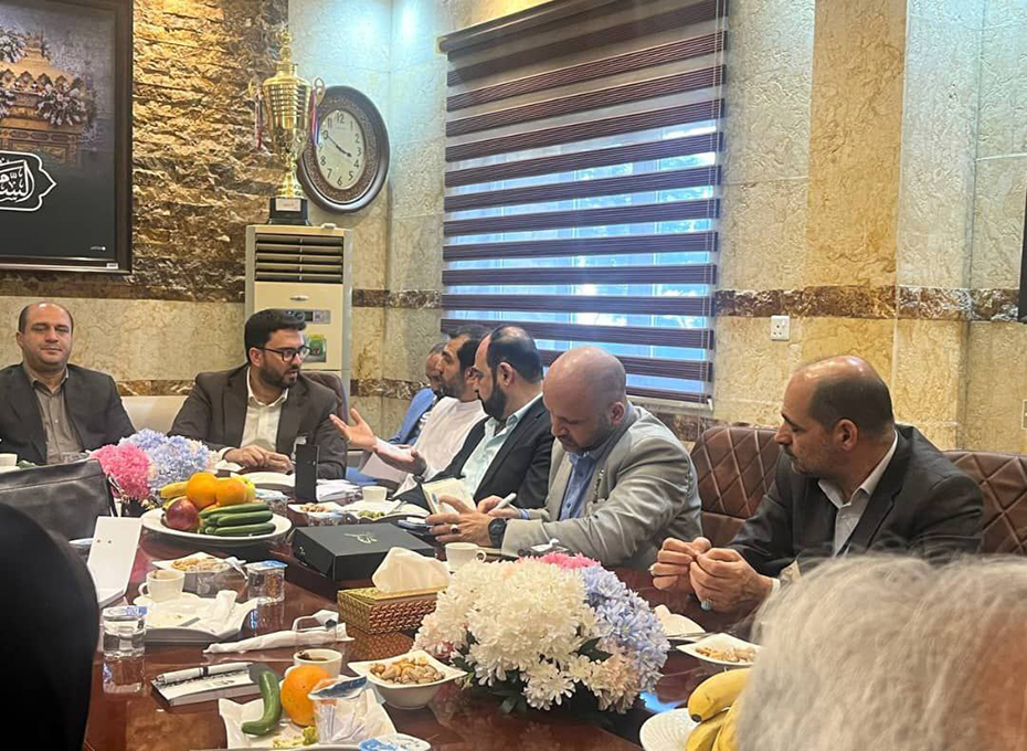 گزارش تصویری نشست های هایت تجاری استان قزوین باتجارعراقی تصویر شماره-05