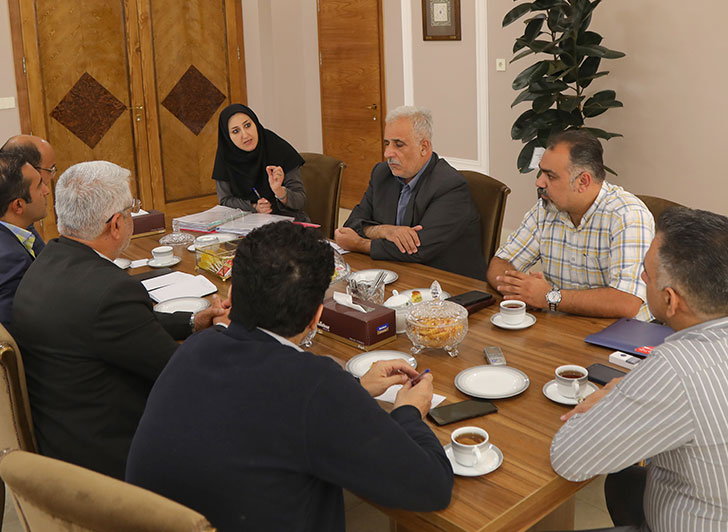 دیدار اعضای هیات مدیره انجمن پخش استان قزوین با ریاست و مدیران اتاق بازرگانی قزوین تصویر شماره-02